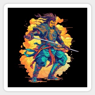 Ninja Samurai Warrior Sticker